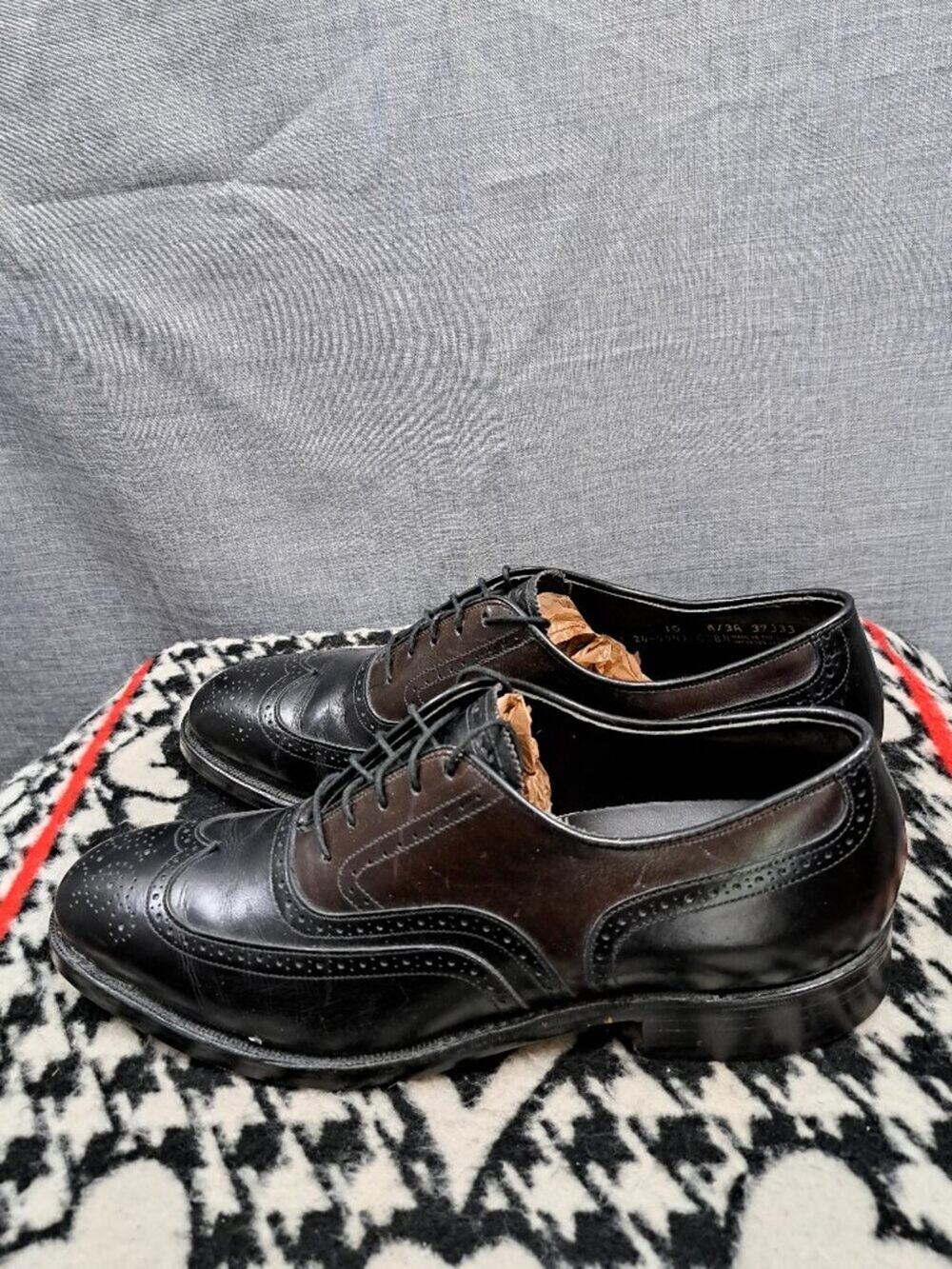 Johnston & Murphy Crown Aristocraft VTG Men Tassel Loafers Shoes Sz 10